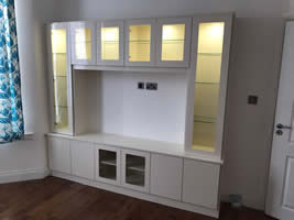 Fitted TV Cabinet - Living Room